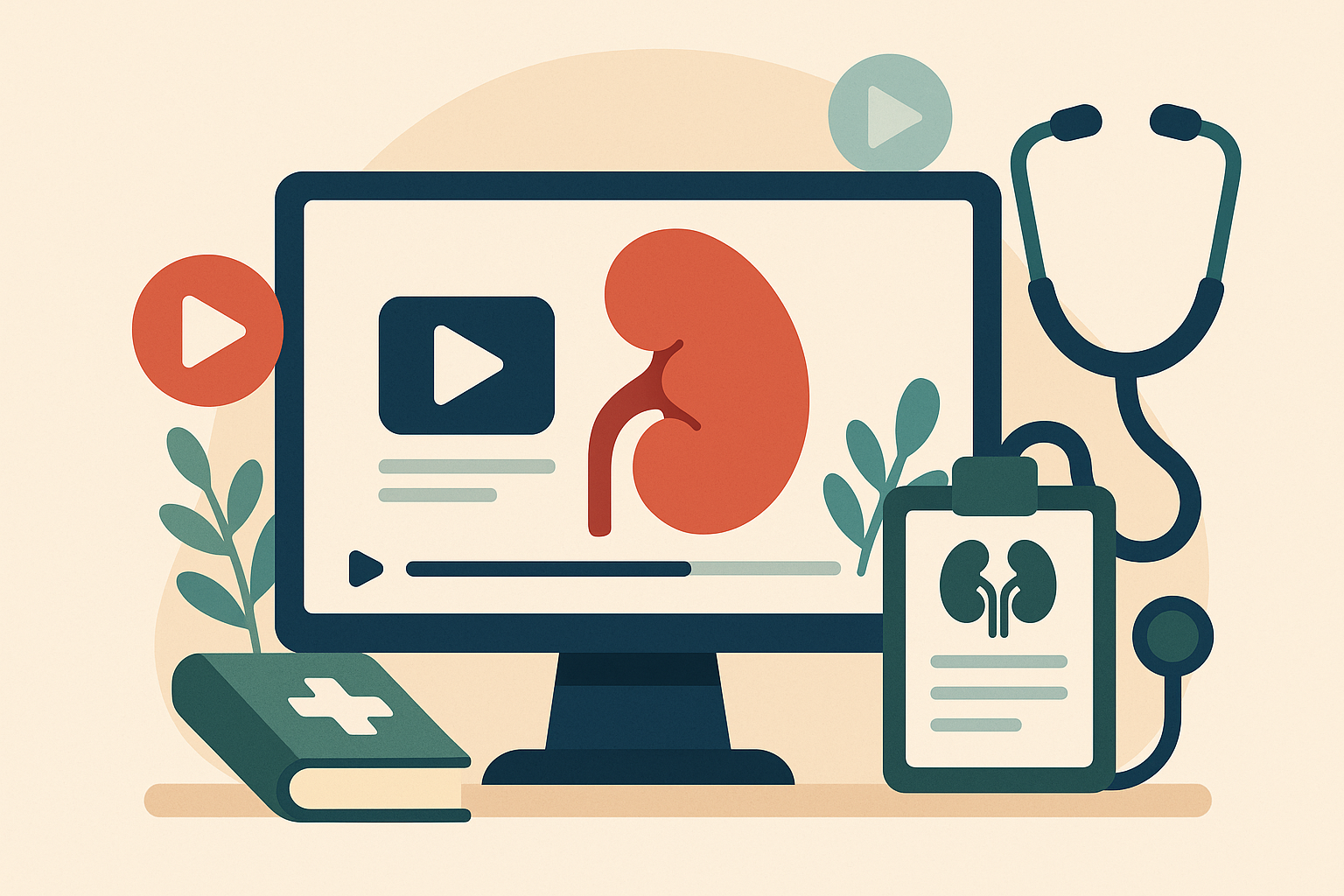 Plataforma de Vídeos Educativos para Pacientes da Clínica do Rim Paranavaí